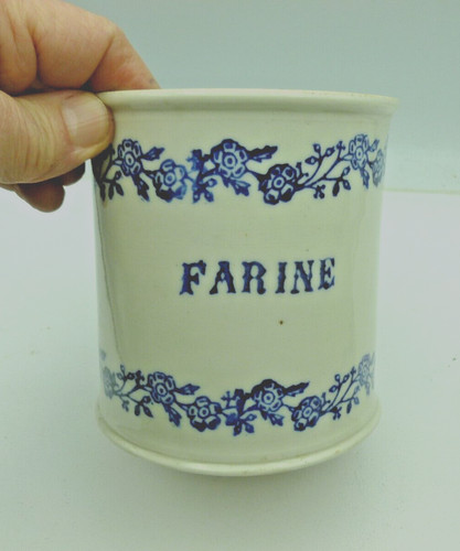 Pot farine faience st - à, de