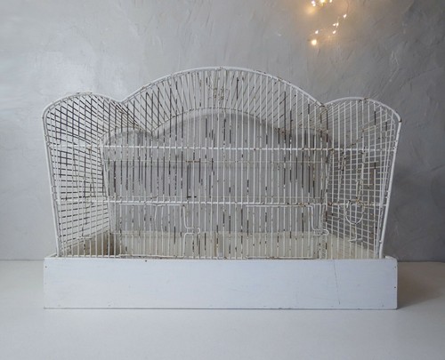 Cage oiseau vintage - oiseau,