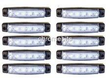 10 X 24V LED Blanc Clignotant Mercedes Actros Atego 815 Axor Neuf