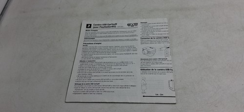 Notice sony playstation - 2, ps2