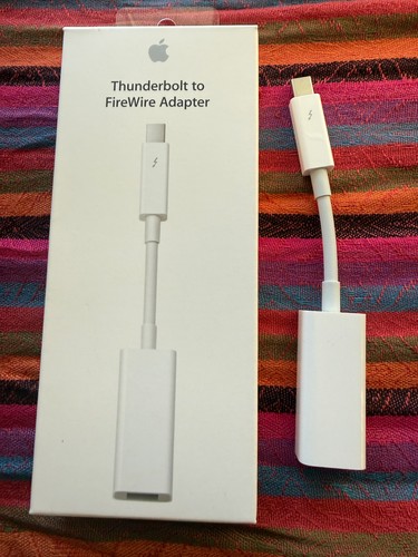 Apple thunderbolt firewire - thunderbolt, to
