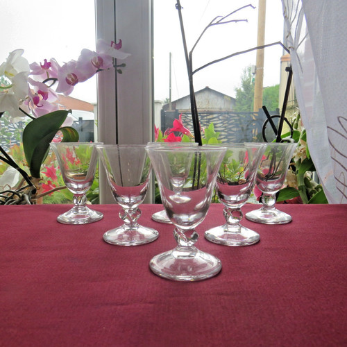 Verres liqueur en cristal - 6,