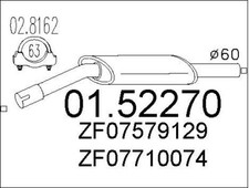 SILENCIEUX INTERMéDIAIRE