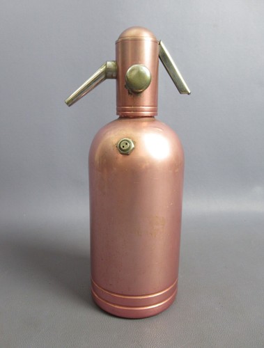 Bouteille seltzer siphon rose - bouteille,