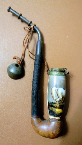 Pipe russe vers - pipe, cheval