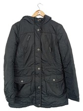 Esprit Parka Femme Noir Casual Outdoor à Capuche (EU 40)
