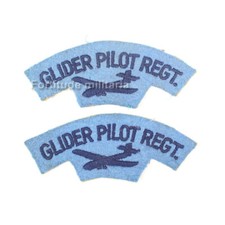 Titles " Glider Pilor Régiment " - British Army post ww2 ( original )