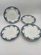 8 Assiettes plates Saint Amand Nouvelle Usine Céramique du Nord Modèle Suzanne