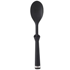 Mastrad 12" Silicone Standing Spoon Self Balancing Stands On Its Own - No Mess