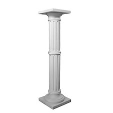 Colonne en Marbre Blanc Avec