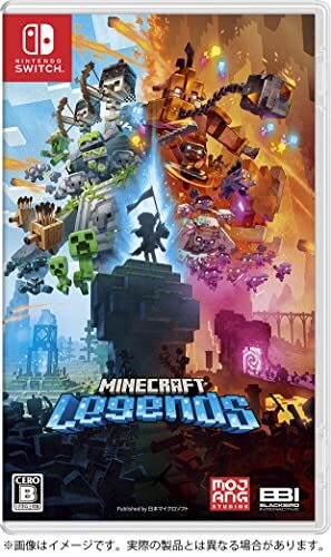 Minecraft legends jeu switch - legends,