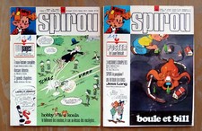 MAGAZINES du JOURNAL SPIROU 1972 avec suppléments (= Reliure éditeur N°124)