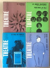 L'Avant-Scène Théâtre * Lot de 4 * N° 341 + 352 + 359 + 362 * Etat Bon