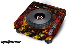 Autocollant Décalque Pour Pioneer CDJ 800 MK2 Platine Mixage Pro Audio MLTDWN