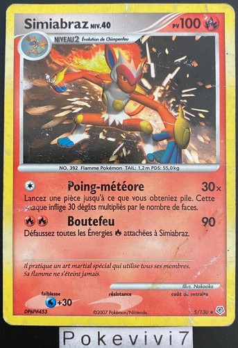 Carte pokemon simiabraz - carte, 5/130