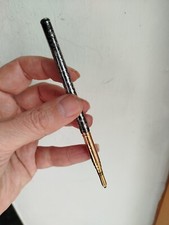 crayon critérium de collection métal doré argent nielle vers 1900