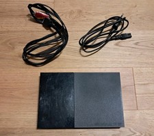 Console Sony Playstation 2 / PS2 Slim  SCPH-90004 avec Câbles sans Manette