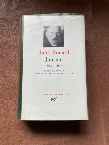Livre pléiade jules renard - livre,
