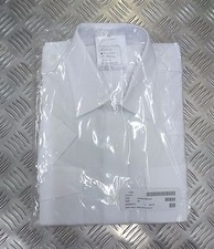 Véritable Britannique Militaire Blanc Uniforme Chemise Long & Court Manche Femme