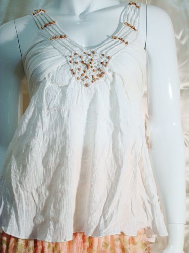 Nwt west seal white crochet - west,