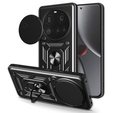 Étui de téléphone hybride en TPU pour PC avec design coulissant pour appareil...