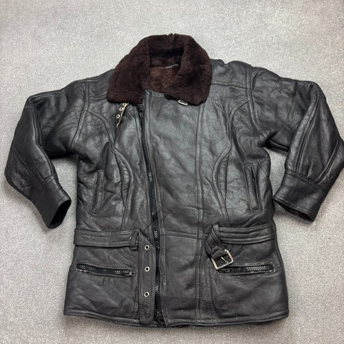Blouson volant cuir adulte - blouson,