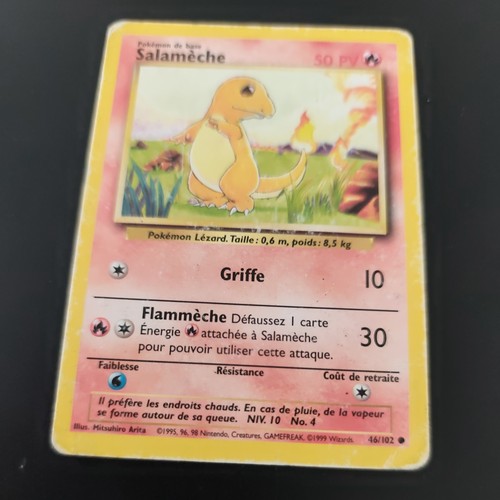 Carte pokémon salamèche - pokémon,