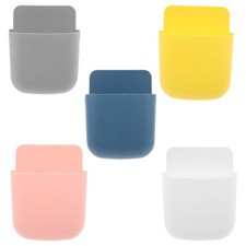  5 Pcs Boite De Rangement Murale Boîte Derrière La Porte Bacs À Montage