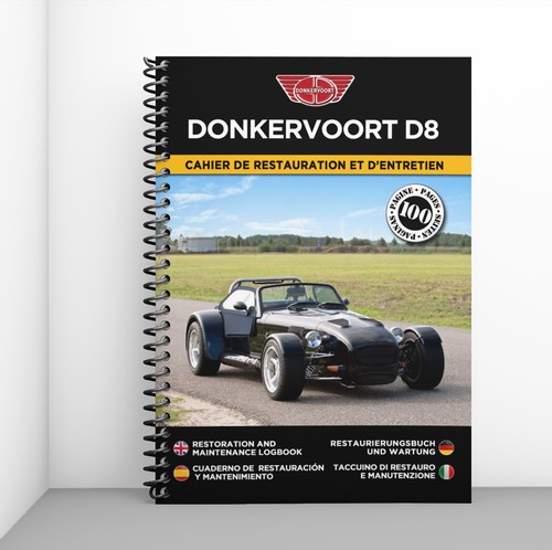 Donkervoort cahier de - d8,
