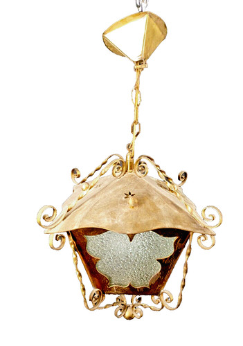 Lustre suspension laiton - suspension, en