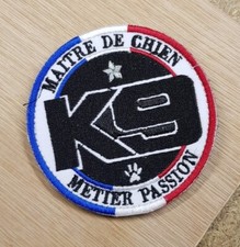 Écussons K9 Blanc