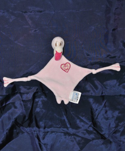 Peluche doudou oiseau vautour - oiseau,