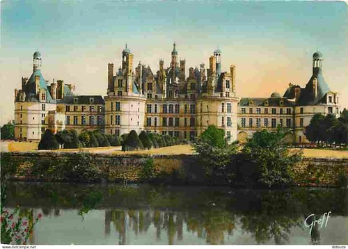 Carte postale chambord - carte,