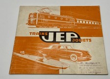 Catalogue TRAINS JEP  & Jouets - 1961 - Bon état