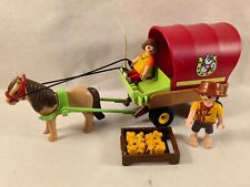 sympa calèche enfant  5228 Playmobil ( équestre , ferme , chevaux , poney ) 0055