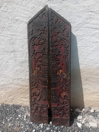Anciens grand panneaux bois - anciens,