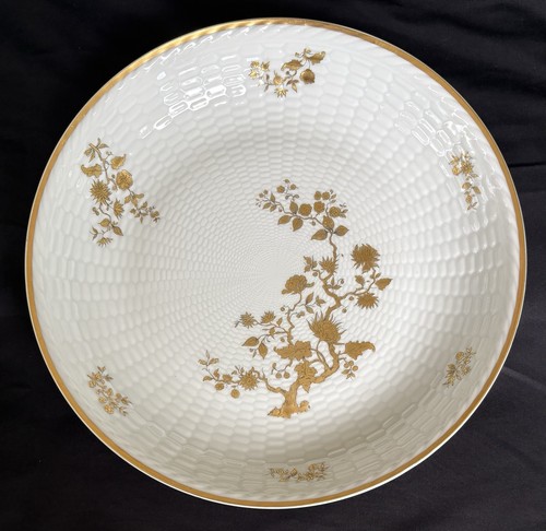 Plat rond creux - rond, porcelaine