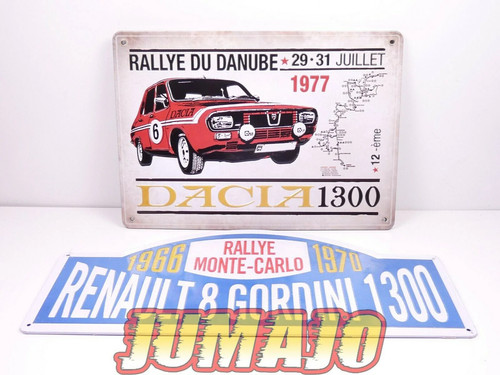 Lot plaques renault 8 - 12, &