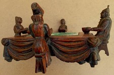 rare ancien bois sculpté art-populaire statue xviii éme 18 éme xix éme 19 éme