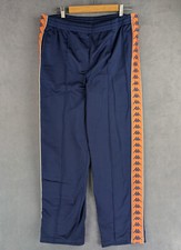 Jogging Baggy Rétro Vintage 80s Kappa M Marine Liseré Sportswear