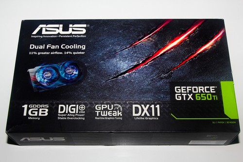 Asus nvidia geforce gtx 650 - nvidia, ti