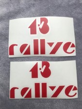 Peugeot 205 Rallye, Stickers