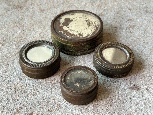 Vintage repasser boite rond - vintage,
