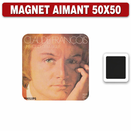 Magnet frigo claude francois - frigo,