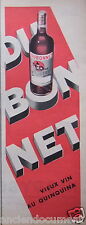 PUBLICITÉ 1956 DUBONNET VIEUX