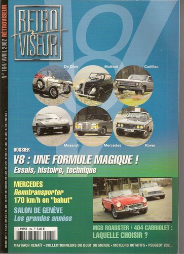 Retroviseur 164 moteurs - moteurs, v8