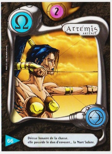 Artemis carte deus - 66,