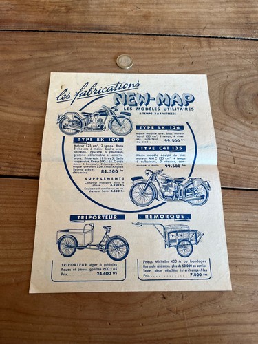 Brochure moto n324 - brochure, de