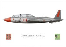 Print Fouga Magister
