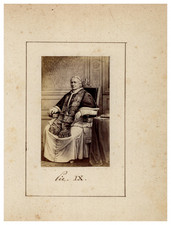 Disdéri, Pape Pie IX, Tirage